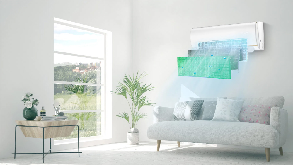 Bộ lọc HD loại bỏ tác nhân gây hại khỏi không khí