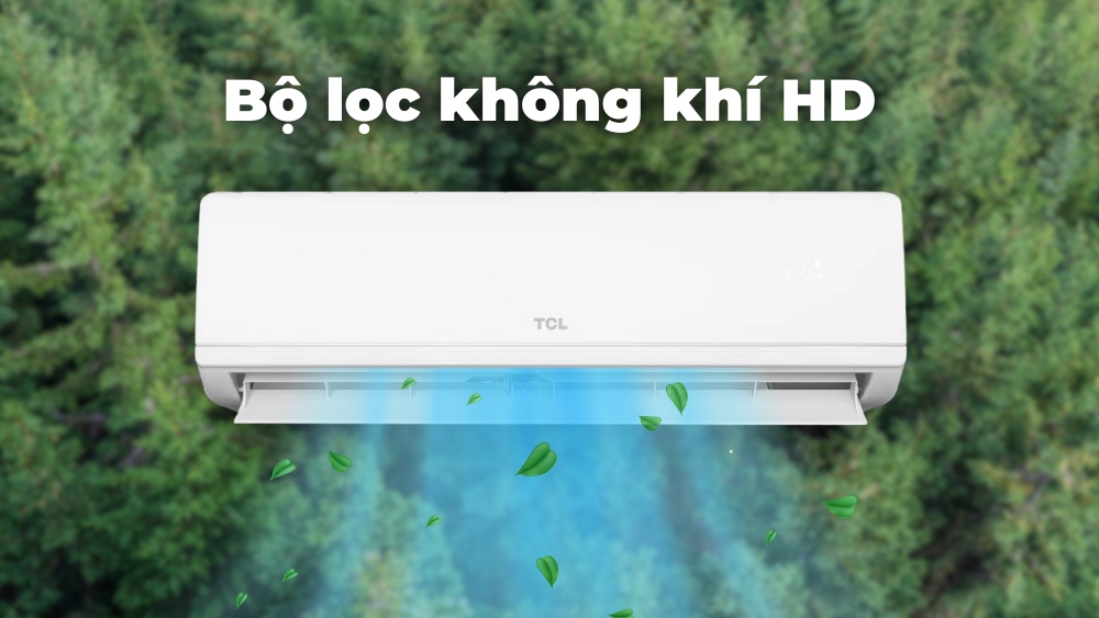 Bộ lọc không khí HD loại bỏ nhiều tác nhân gây hại