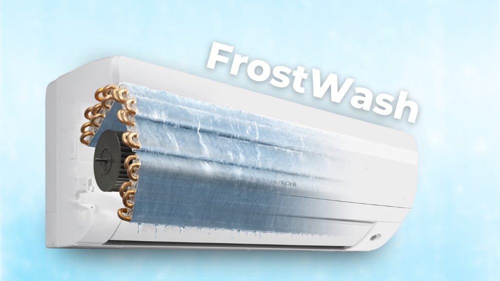 Công nghệ FrostWash tự vệ sinh dàn lạnh