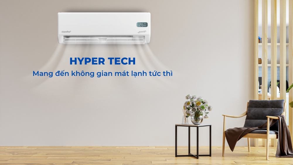 Công nghệ hỗ trợ làm lạnh nhanh Hyper Tech