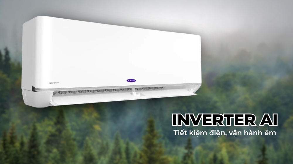 Công nghệ Inverter AI mang đến hiệu quả tiết kiệm điện cao