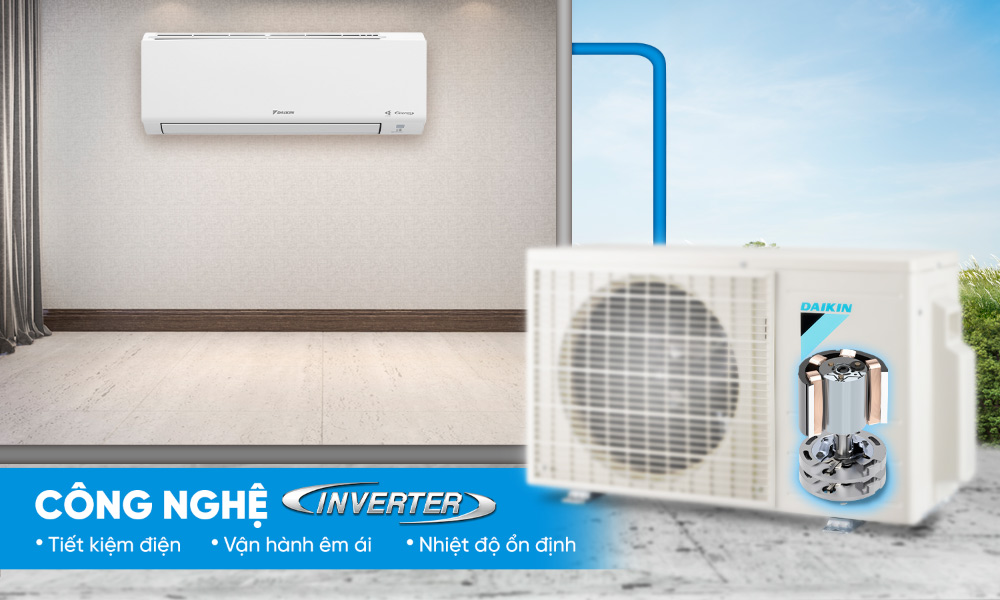 Công nghệ Inverter tiết kiệm điện năng hiệu quả
