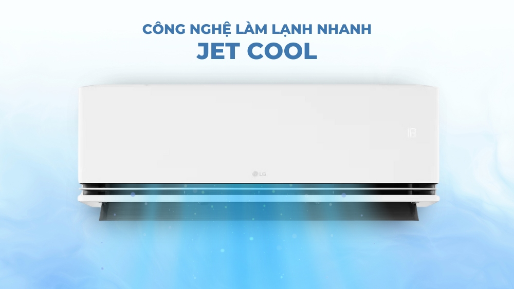 Công nghệ làm lạnh nhanh Jet Cool trên máy lạnh LG