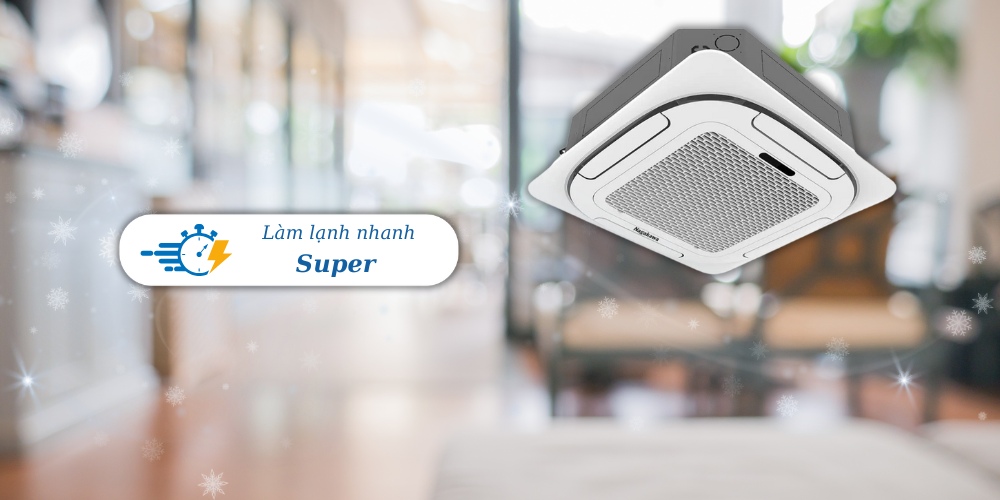 Công nghệ làm lạnh nhanh Super trên Máy Lạnh Nagakawa NT-C28R1T20