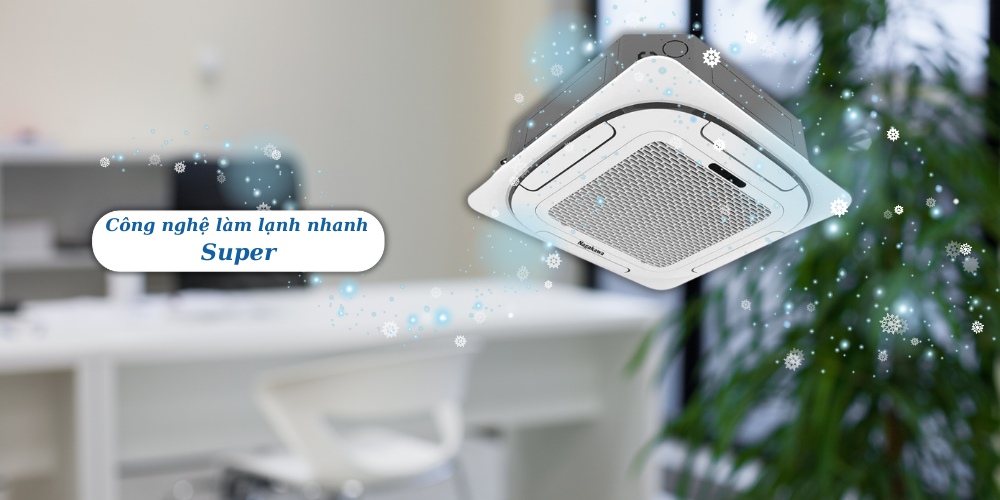 Công nghệ Super làm lạnh nhanh trên Nagakawa NT-C18R1T20