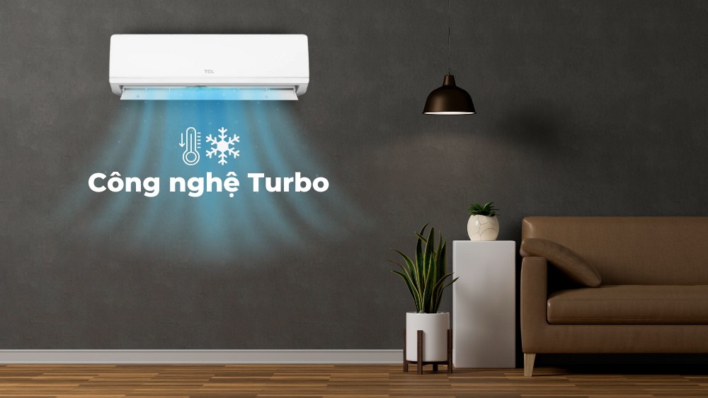 Công nghệ Turbo làm lạnh nhanh chóng