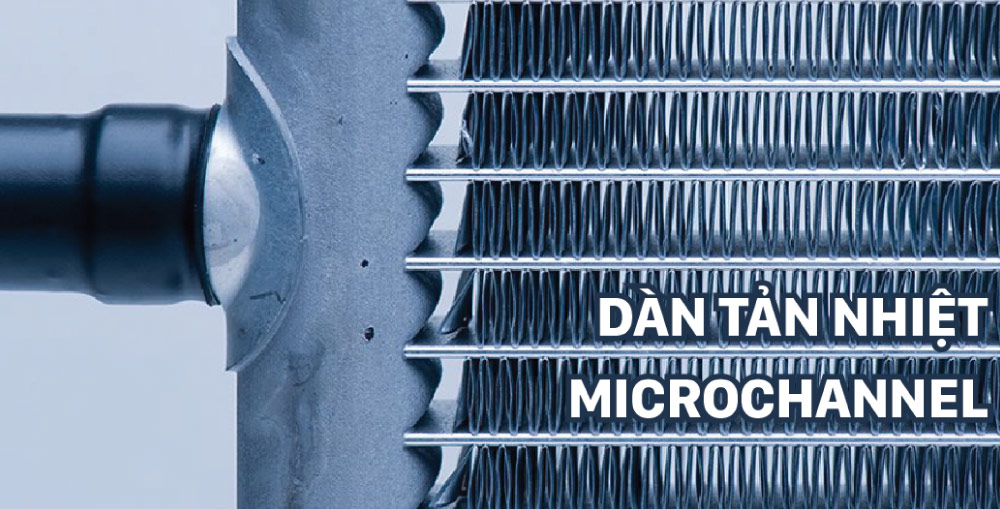 Dàn tản nhiệt Microchannel có khả năng chống ăn mòn tốt