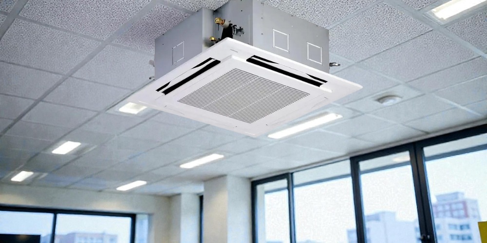 Lắp đặt máy lạnh âm trần RAV-GV2401AP-V sang trọng cho văn phòng