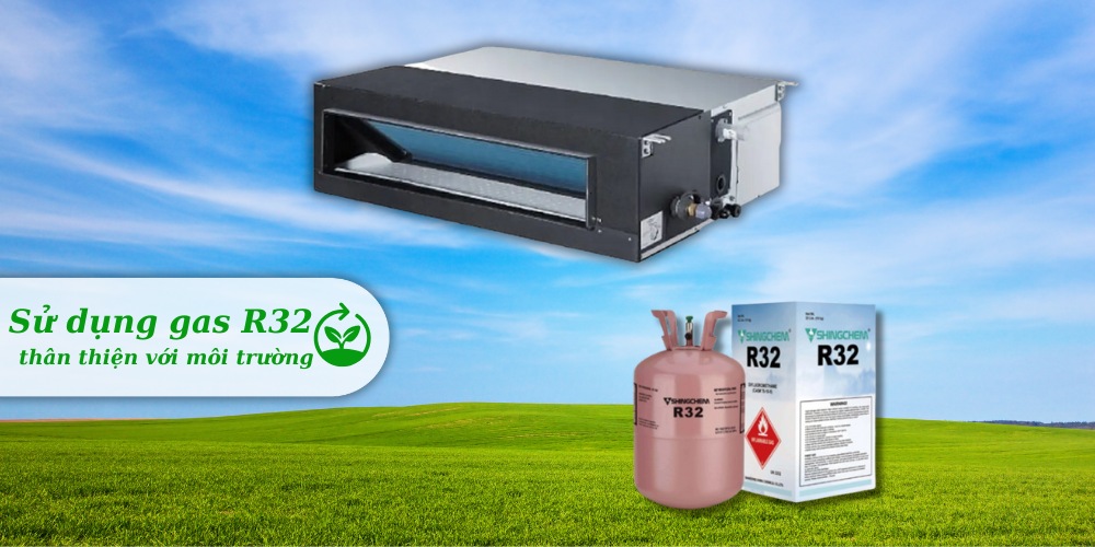 Máy Lạnh 1U125S1PN1SB/AD125S2SM6FA tùng loại gas R32