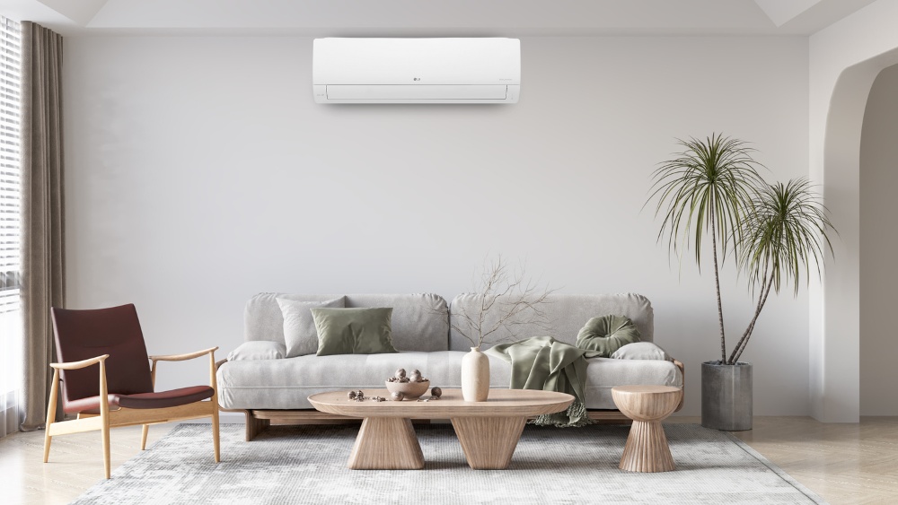 Máy lạnh LG 2.5 HP đáp ứng tốt nhu cầu làm lạnh của không gian phòng rộng