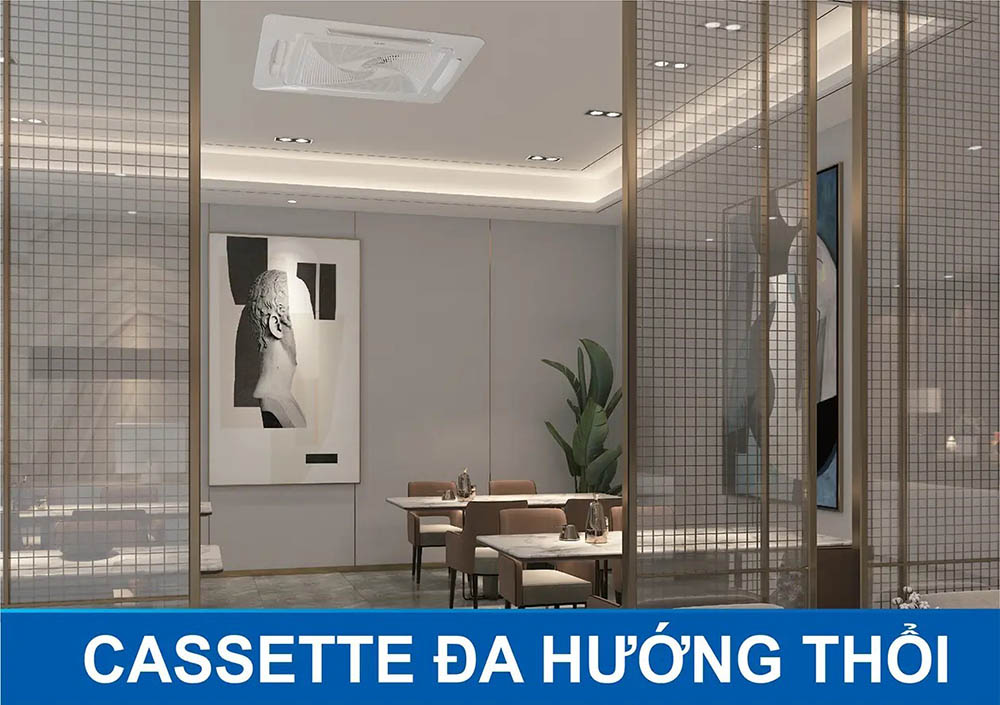 Máy Lạnh Âm Trần Aqua 5.5 Hp AQA-NU48TRAB tạo sự sang trọng cho không gian phòng