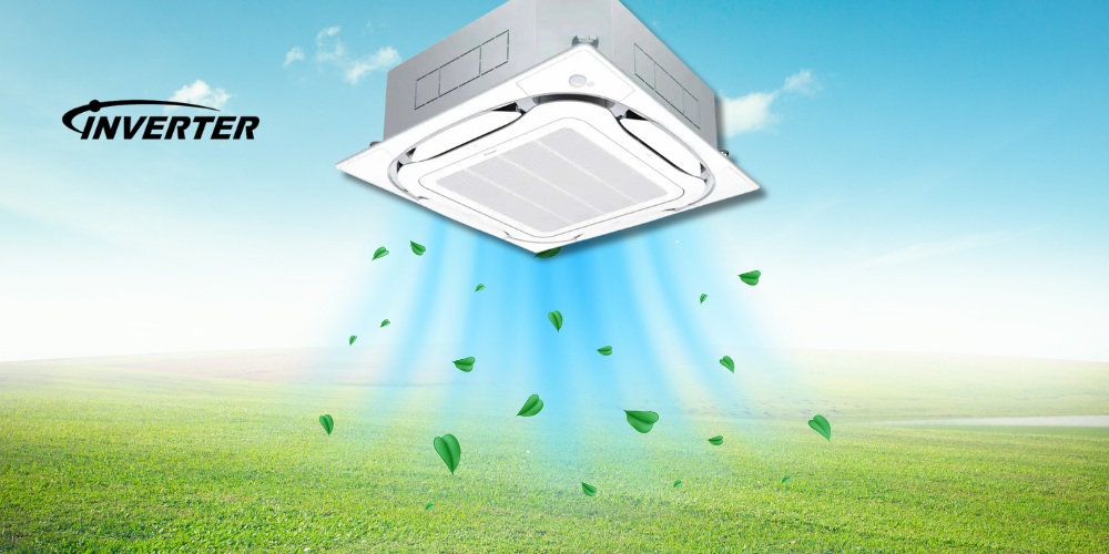 Máy Lạnh Âm Trần Daikin FCFC50DVM có Inverter tiết kiệm điện 