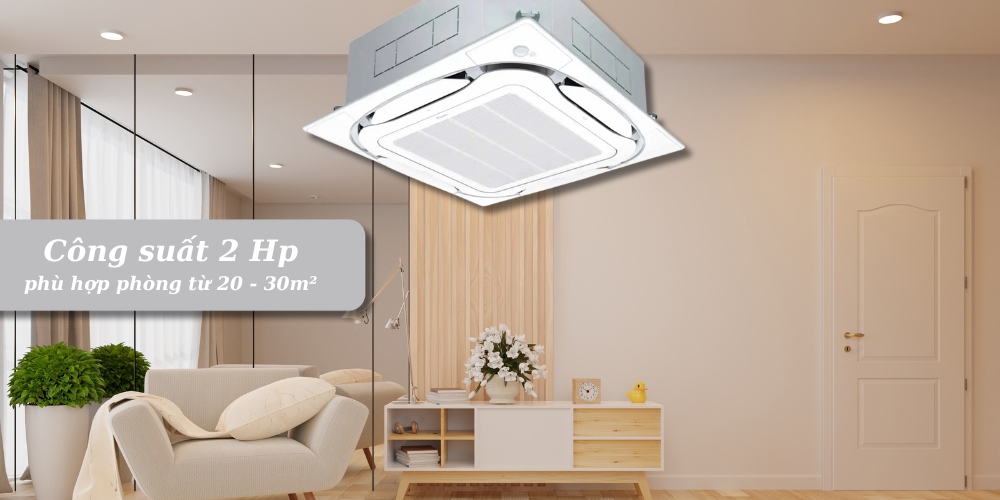 Máy Lạnh Âm Trần Daikin FCFC50DVM công suất làm lạnh 2 Hp