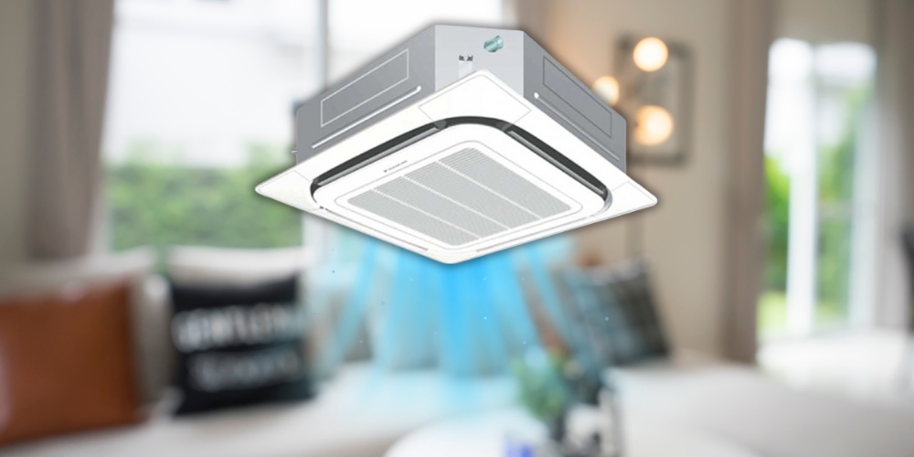 Máy Lạnh Âm Trần Daikin FCNQ13MV1 / RNQ13MV1 lắp đặt tiết kiệm không gian