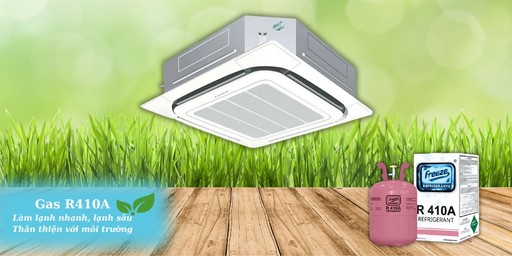 Máy Lạnh Âm Trần Daikin FCNQ26MV1 / RNQ26MY1 sử dụng gas R410A