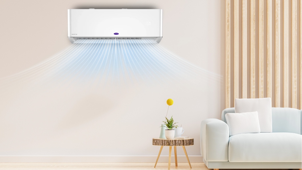 Máy lạnh Carrier 2 HP có khả năng làm lạnh nhanh