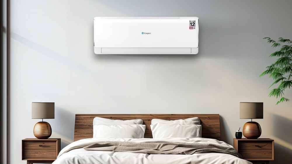 Máy lạnh Casper 2.5 HP phù hợp với không gian rộng phòng rộng