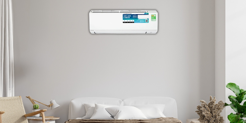 Máy Lạnh Daikin 1.5 Hp FTF35XAV1V thiết kế Flat Coanda