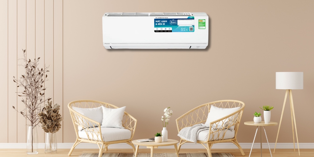 Máy Lạnh Daikin 1 Hp FTF25XAV1V sở hữu thiết kế Flat Coanda độc đáo