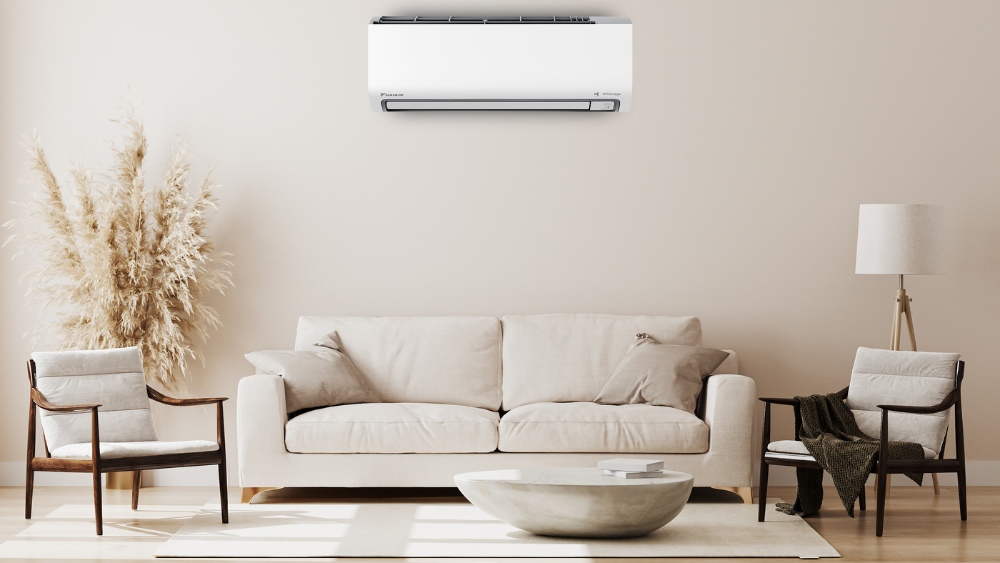 Máy lạnh Daikin 1.5 HP phù hợp với không gian phòng có diện tích vừa phải
