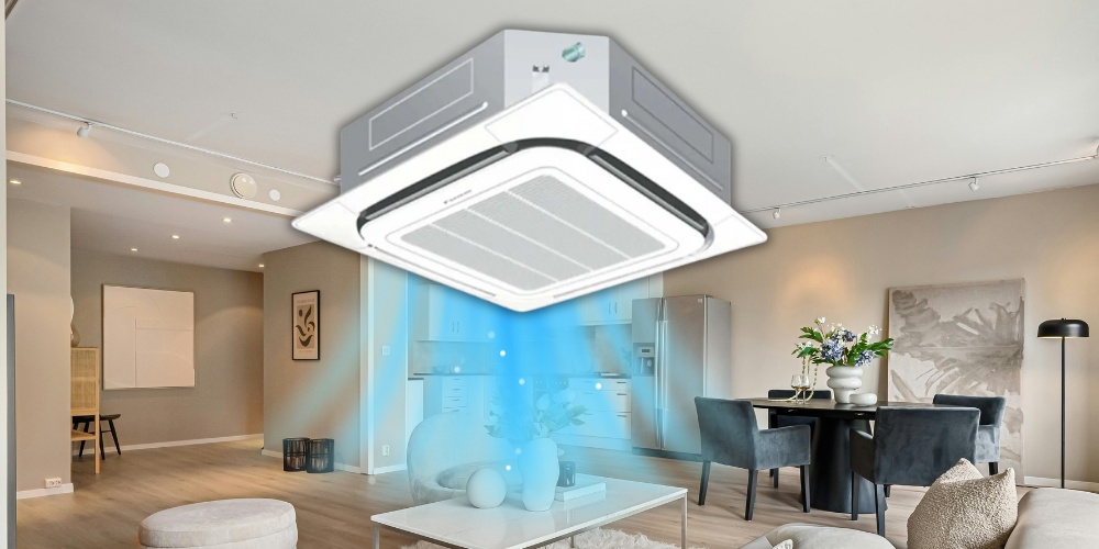 Máy Lạnh Daikin FCNQ21MV1 / RNQ21MV19 dễ dàng kết hợp với nhiều nội thất