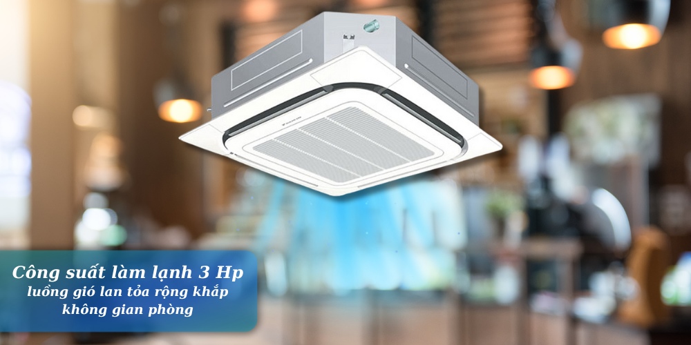 Máy Lạnh Daikin FCNQ26MV1 / RNQ26MY1 luồng gió lan tỏa rộng khắp không gian phòng