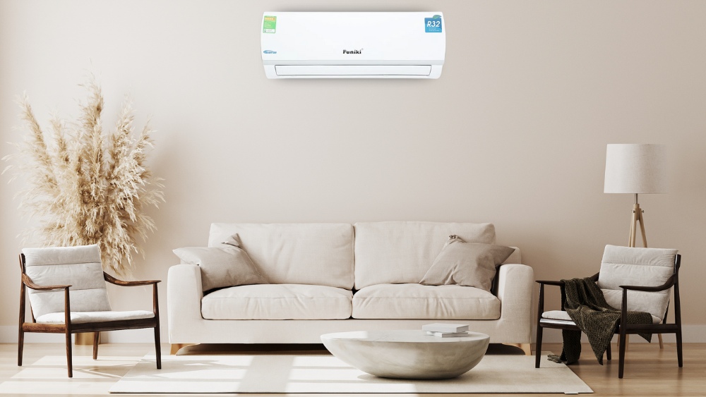 Máy lạnh Funiki 1.5 HP phù hợp với không gian rộng từ 15 đến 20m²