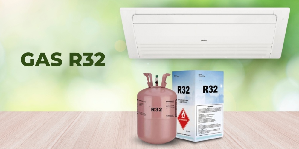 Máy lạnh LG âm trần sử dụng gas R32 thân thiện môi trường