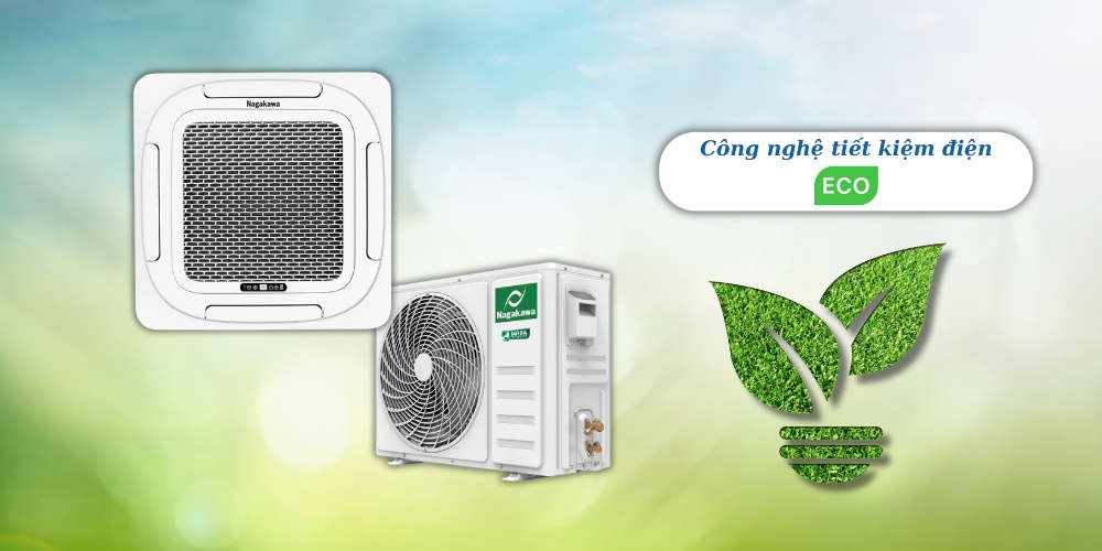 Máy Lạnh Nagakawa NT-C28R1T20 tiết kiệm điện Eco
