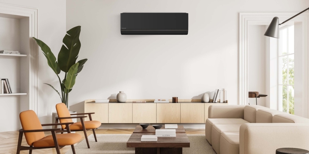 Máy Lạnh Panasonic CU/CS-AU12BKH-8 thiết kế thanh lịch, màu sắc trung tính