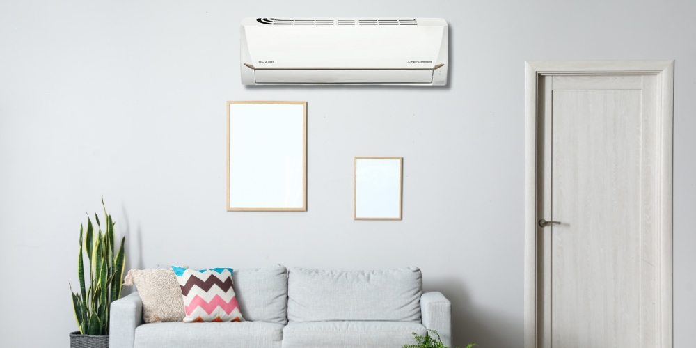 Máy Lạnh Sharp Inverter 2 Hp AH/AU-X18CEWC sở hữu kiểu dáng tối giản
