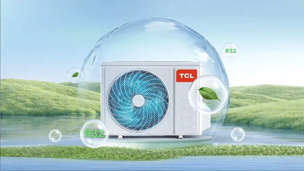 Dòng máy lạnh TCL 1 HP sử dụng gas R32