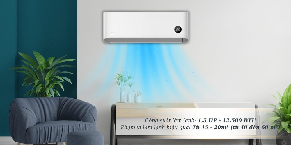 Máy Lạnh Xiaomi ASC-12WO/N1C5-VN với công suất 12.000 BTU