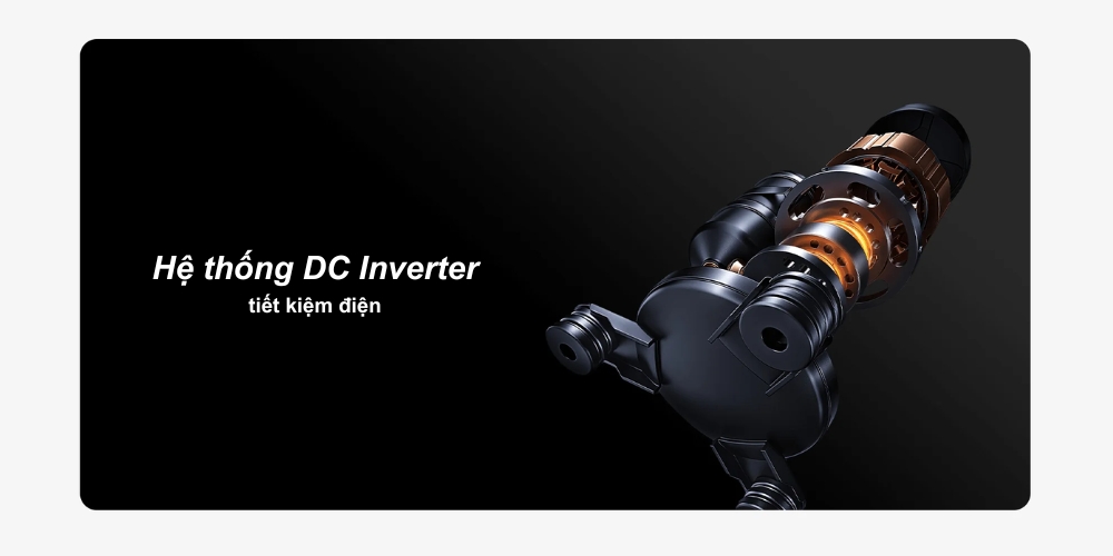 Hệ thống DC Inverter tiết kiệm điện