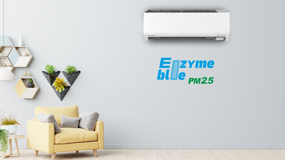 Phin lọc EnzymeBlue và PM2.5 tinh lọc bụi bẩn, diệt khuẩn