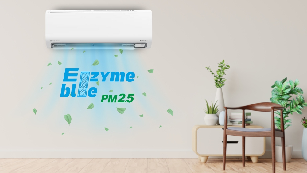 Phin lọc Enzymeblue kết hợp PM 2.5 loại bỏ bụi mịn, khử mùi