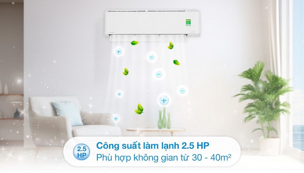 Tại sao nên mua máy lạnh Toshiba 2.5HP?