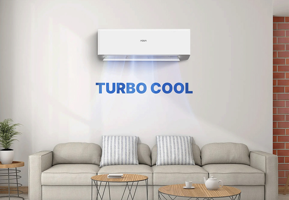 Làm lạnh không gian nhanh chóng nhờ chế độ Turbo Cool