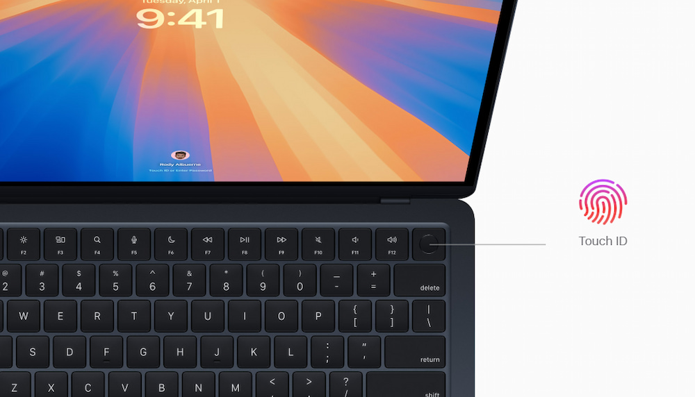 Magic Keyboard với cảm biến Touch ID