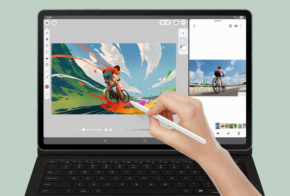 Galaxy Tab S10 FE 5G xử lý mượt mà các tác vụ hàng ngày