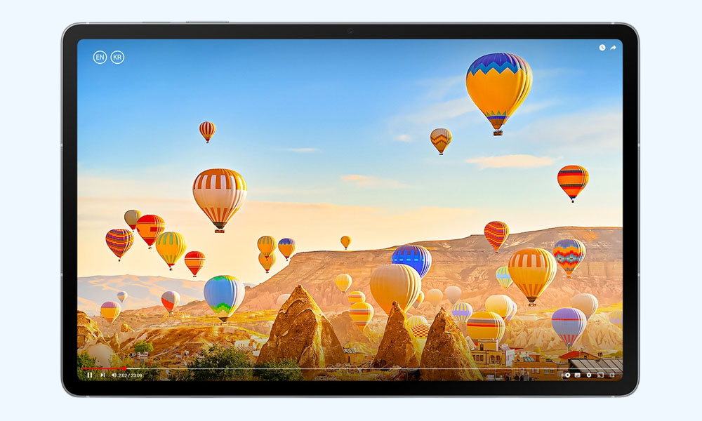Galaxy Tab S10 FE Plus WiFi mang đến trải nghiệm xem sắc nét