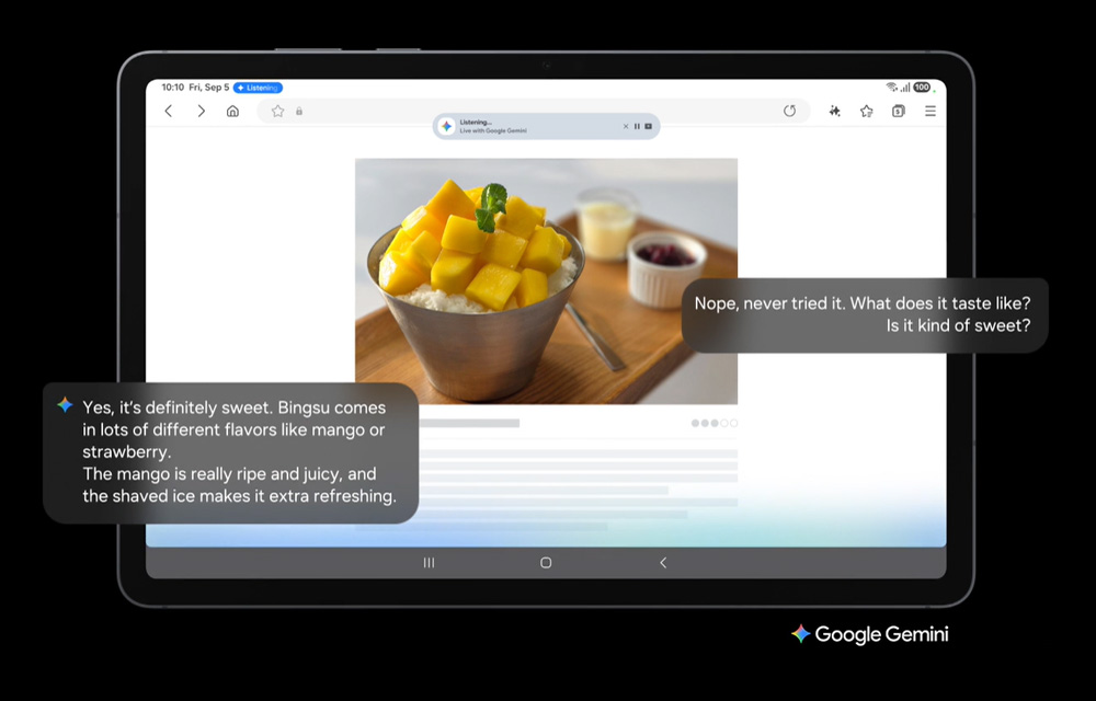 Google Gemini giúp tìm ra câu trả lời nhanh chóng 