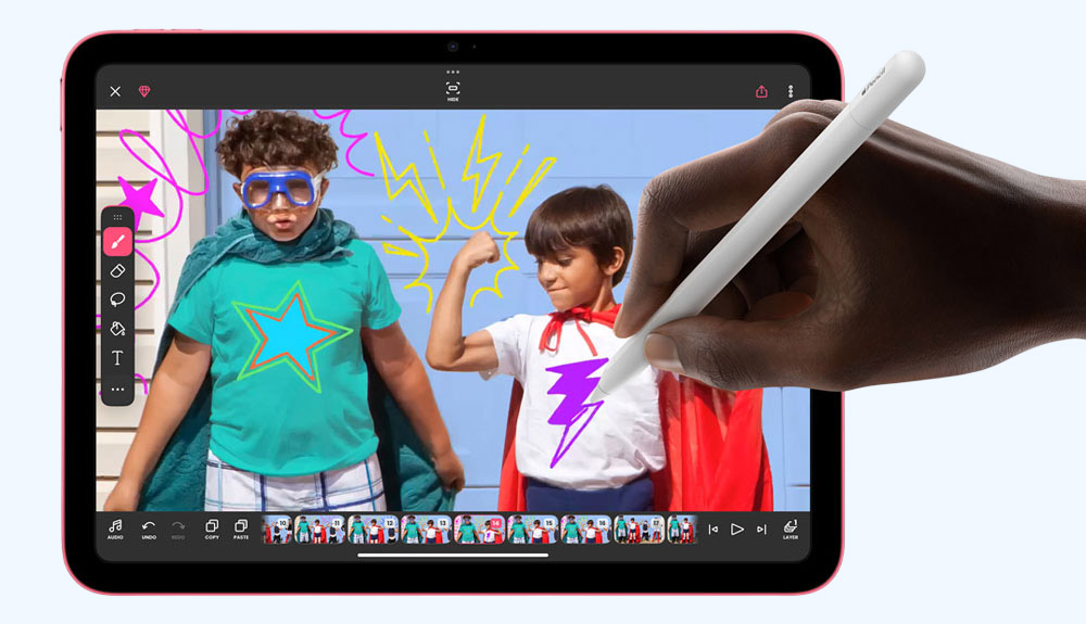 iPad A16 Wifi 256GB phát huy tối đa khả năng sáng tạo