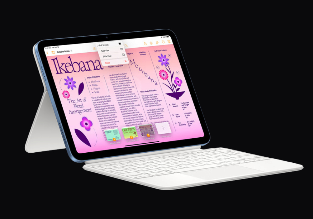 iPad Gen 10 10.9 inch Wifi 256GB với thời lượng sử dụng lâu dài