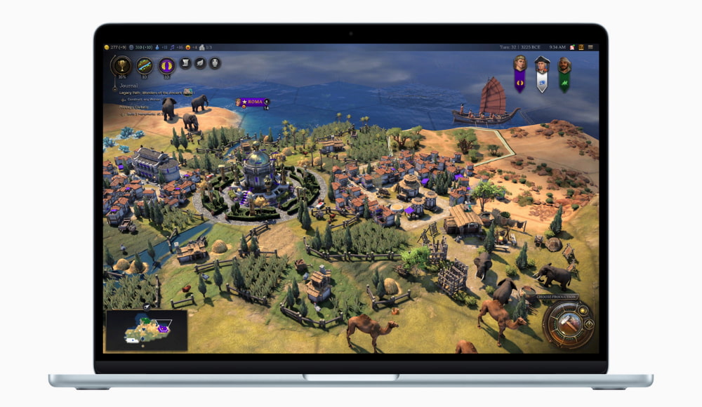 MacBook Air 13 inch M4 được trang bị chip Apple M4