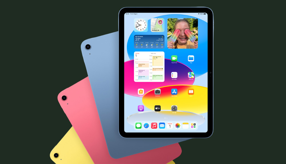 iPad A16 Wifi 128GB với thiết kế tối giản nhưng sang trọng
