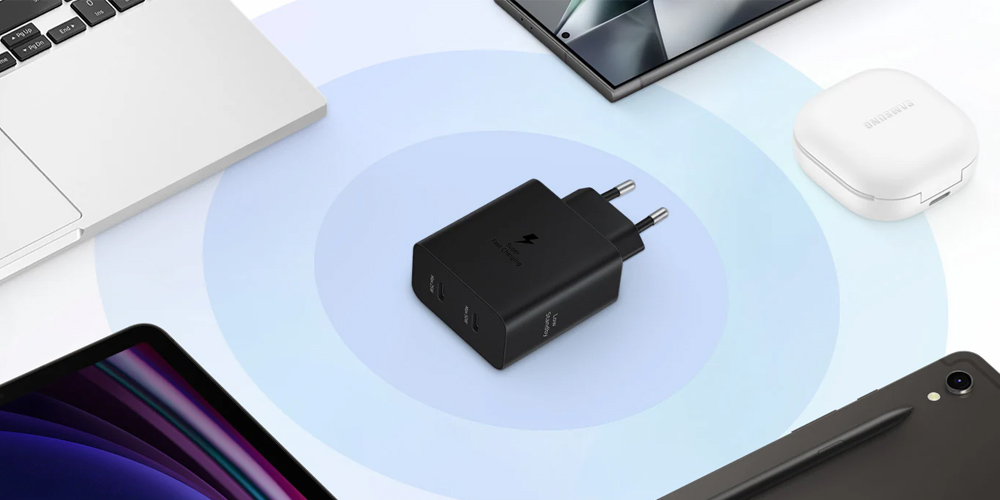 Củ Sạc Samsung 50W 2 cổng kèm cáp T5020 có khả năng tương thích cao