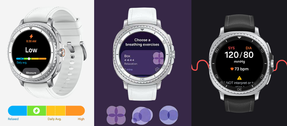 Tính năng chăm sóc sức khỏe trên Galaxy Watch 8 Classic
