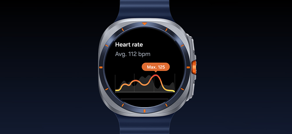Samsung Watch Ultra 2 phát cảnh báo khi chỉ số vượt ngưỡng an toàn 