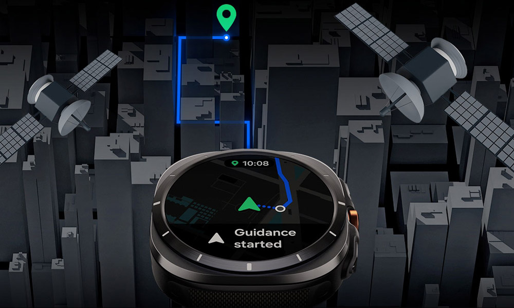 Samsung Watch Ultra 2 trang bị hệ thống định vị GPS kép